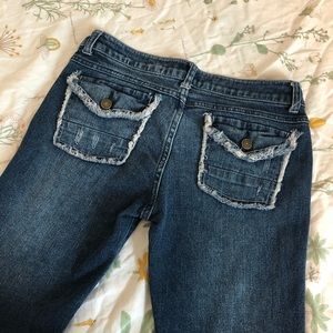 Y2k low rise bootcut Jeans